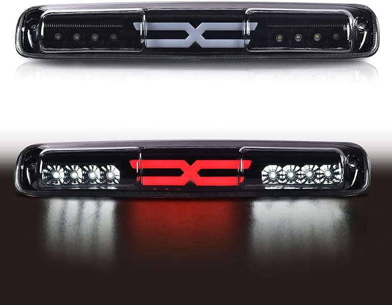Luz de freio elevada LED G-PLUS para Chevy Silverado e GMC Sierra 1999–2007 Classic