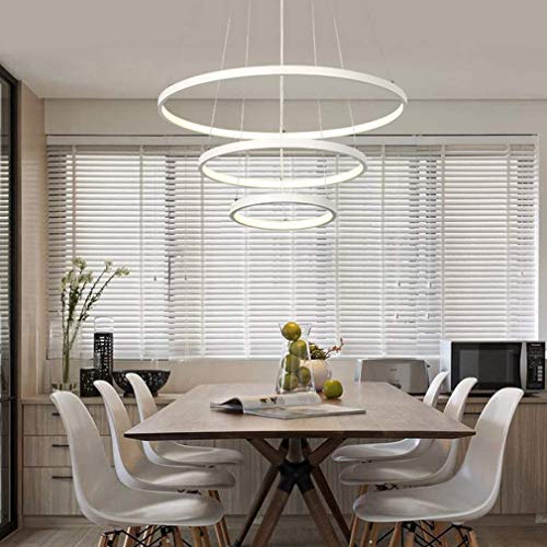 Suspension LED à 3 anneaux dimmables, le cadeau idéal pour un anniversaire de mariage - 5