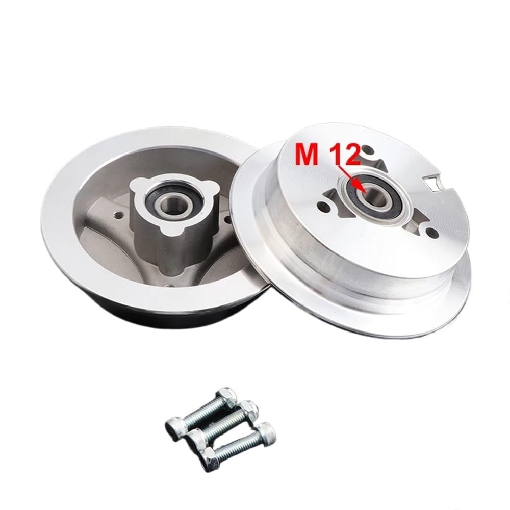 4-calowe aluminiowe piasty koła dzielone felgi pasują do skutera elektrycznego na gaz MiN motocykl ATV 4.10/3.50-4 4.00-4 3.00-4 2.80/2.50-4 "opona(M12)