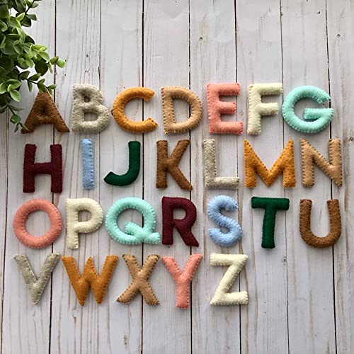 The Hobby Bounty Alphabet Banner ABCD,Felt Numbers Educational Game and Preschool Numbers with Stuffed Soft Cushion for Kids Game 1