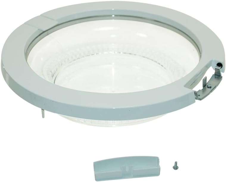 Genuine WHITE KNIGHT Tumble Dryer Door Assembly (White) 421309245861
