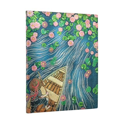 Carnet souple Paperblanks Rivière aux Lotus Ultra Ligné 176p.
