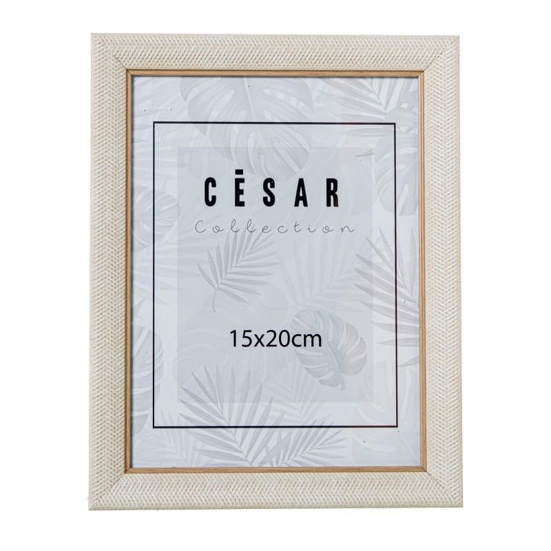 Cadres photo 15x20 cm blanc lot de 12 DRW avec dos MDF pour mur