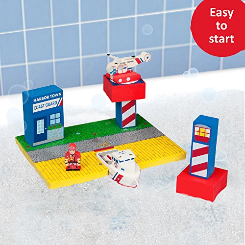 Bathblocks Floating Coast Guard Set #TOP4