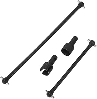 Eixo de transmissão CVD dianteiro e traseiro RC, articulação Dogbone RC transmissão potente aço de separação minimizado, fácil de instalar força de condução melhorada para 1/8 RC carro