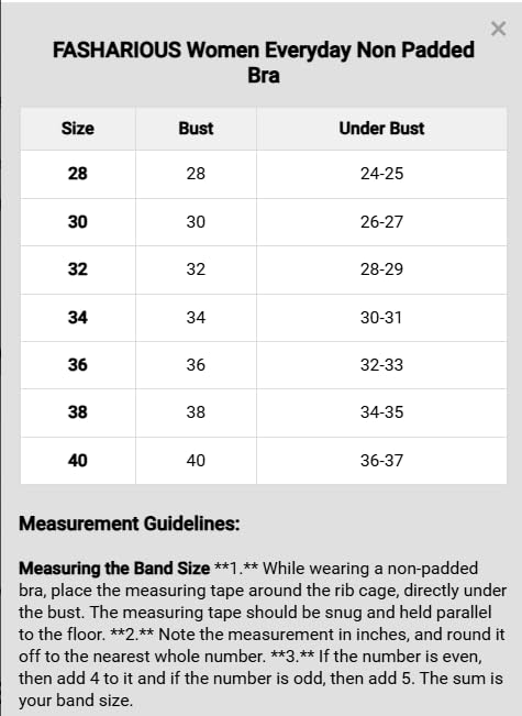 Image of Full Coverage Non Padded Non Wired Daily Use Regular Bra for Women and Girls Multicolor Size 28-40