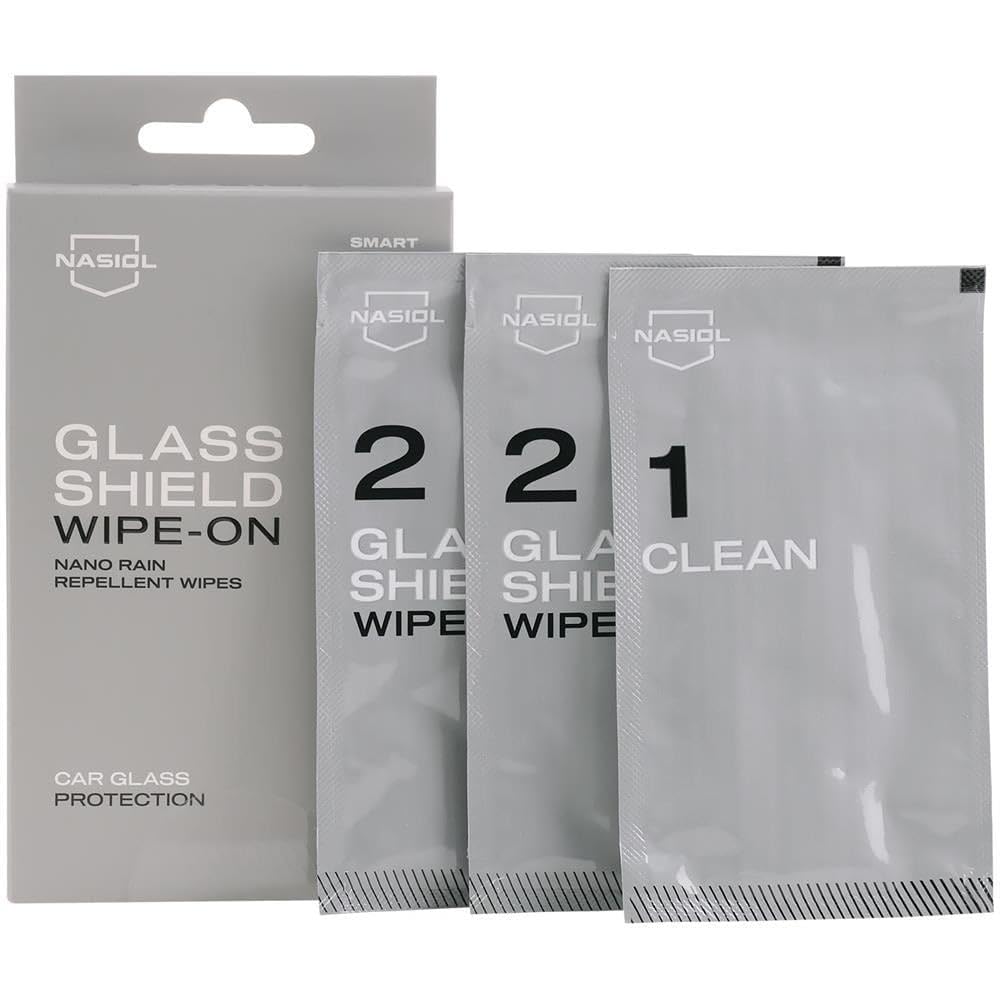 Nasiol Car Nano Protection Package Basic - Advantage Set - Car Care Set (Rain Repellent, Ceramic Coating, Plastic Surface Protection, Fabric Surface Protection, Microfiber Cloth)