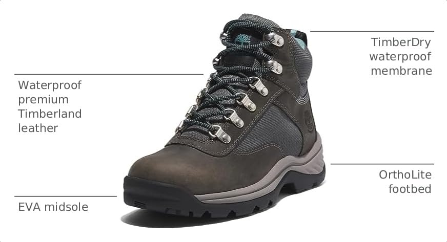 Image of Timberland Women's Ledge Mid Lace-Up Waterproof Hiking Boot