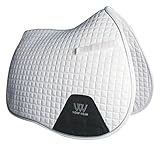 Woof Wear Color Fusion AP Saddle Pad White