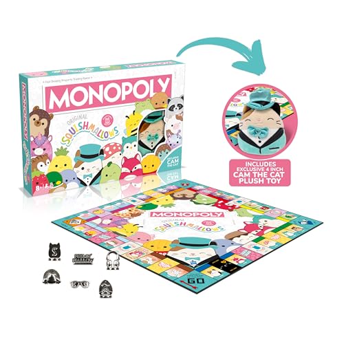 Monopoly Collector's Edition con Cam The Cat plush miniatura 4