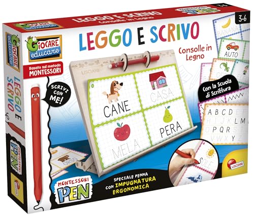 Lisciani Giochi - Giocare Educare Montessori pen consolle educativa, 110261