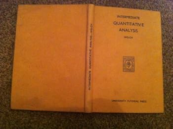 Hardcover Intermediate Quantitative Analysis Book