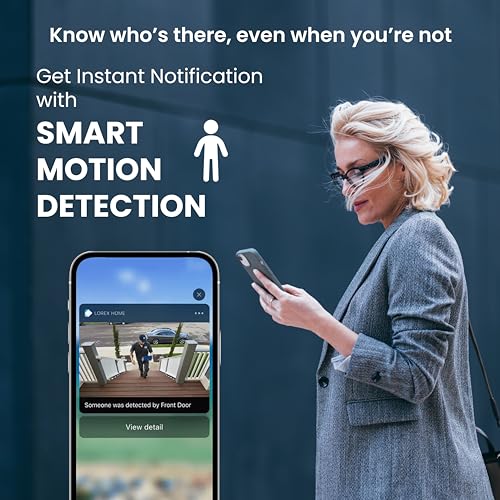 Image of Lorex 1080p Wired WiFi Smart Video Doorbell Camera w /No Subscription Fee - Smart Security Lighting, Motion Detection, 2 Way Talk, Includes 32GB MicroSD (Slate)