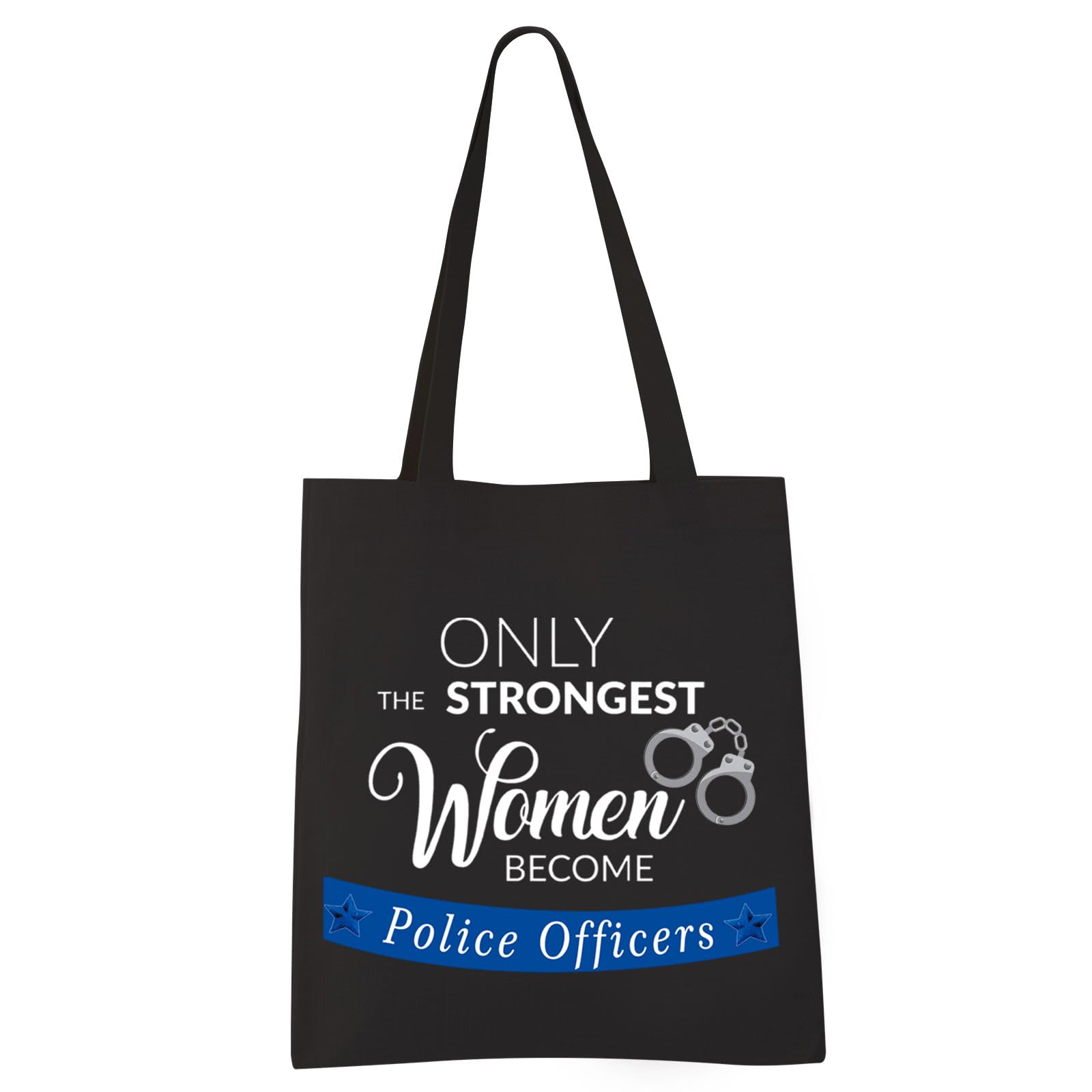 VAMSII Female Police Officer Gifts Police Tote Bag Policewoman Gift Shopping Bag