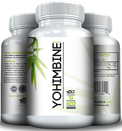 YOHIMBINE HCL (5mg x 120ct) by EVOGANICA