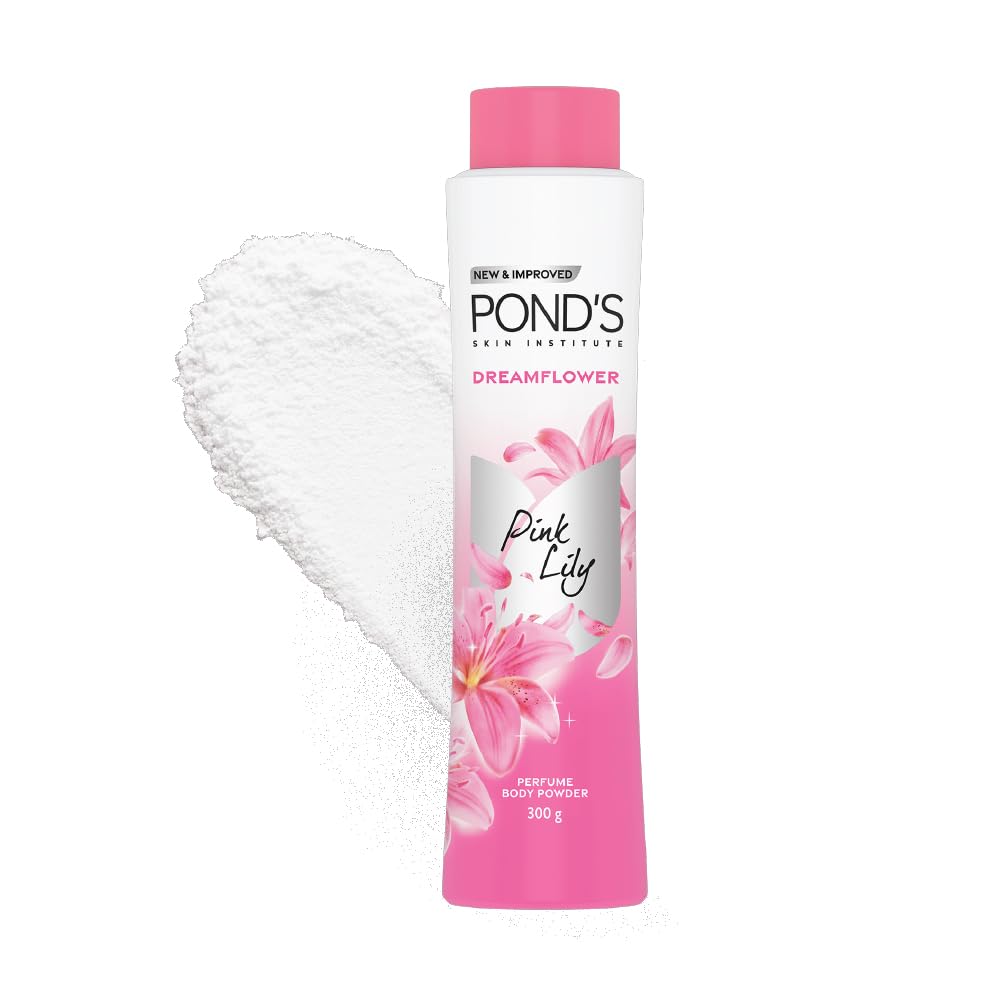 POND'S Dreamflower Fragrant Talc with Vitamin B3|| Pink Lily 400 g