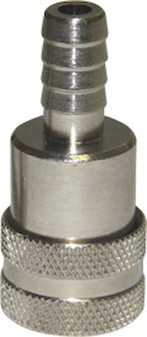SeaSense Suzuki/Honda Fuel Connector 3/8-Inch Hose Female Chrome-Plated Brass