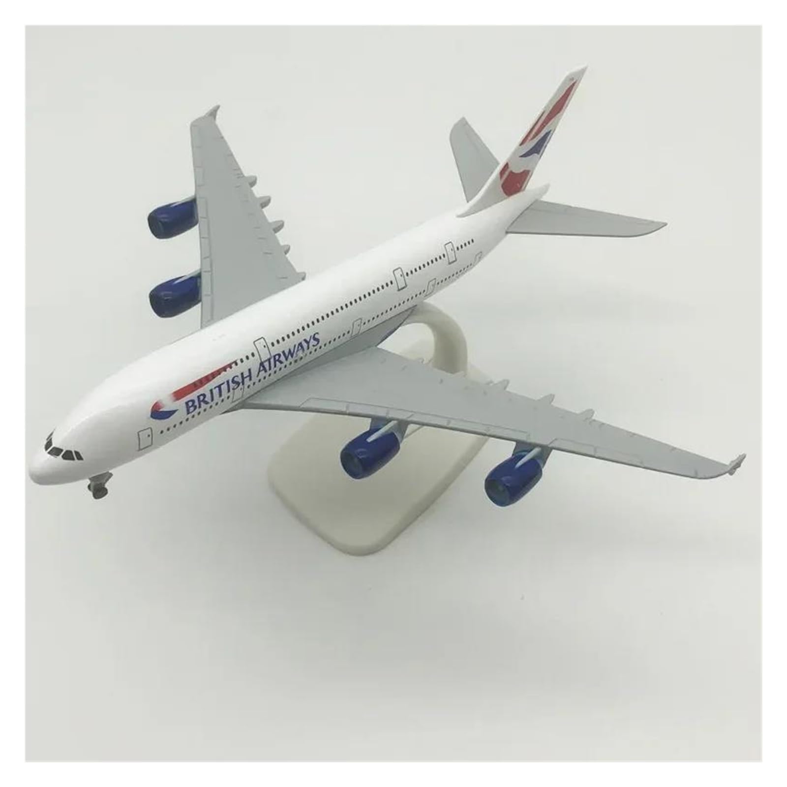 20 Cm Per British Airways Airbus 380 A380 Modello Di Aereo Pressofusione Kit Modello di Aereo in lega