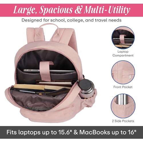 Image of Protecta Spectrum Backpack with 15.6 Inch Laptop Compartment for Men & Women Ideal for Office & College
