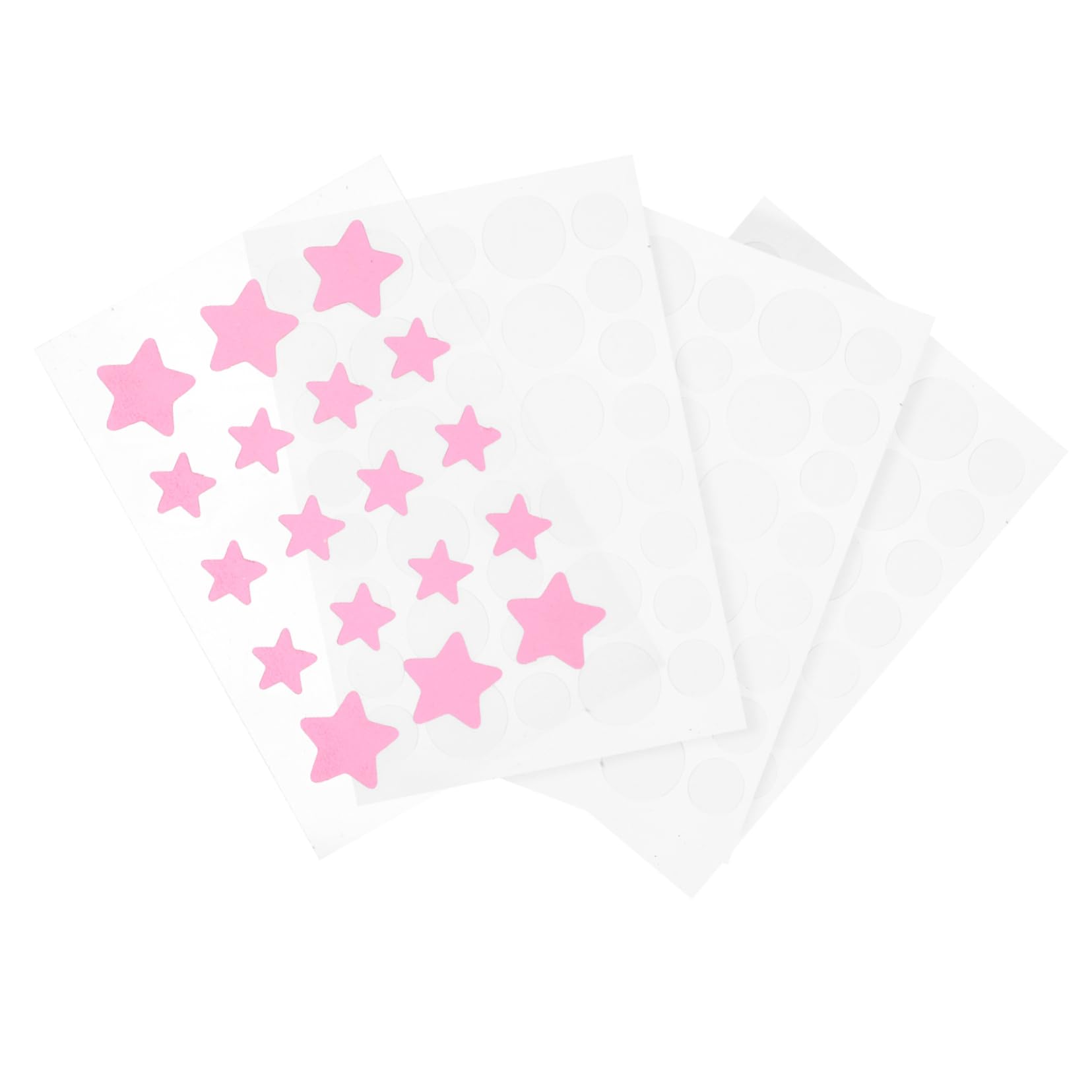 2 Series Parche Hidrocoloide Para Espinillas Transpirables Y Reemplazables Para Cuidado Facial Y Cicatrices 4 Hojas*2