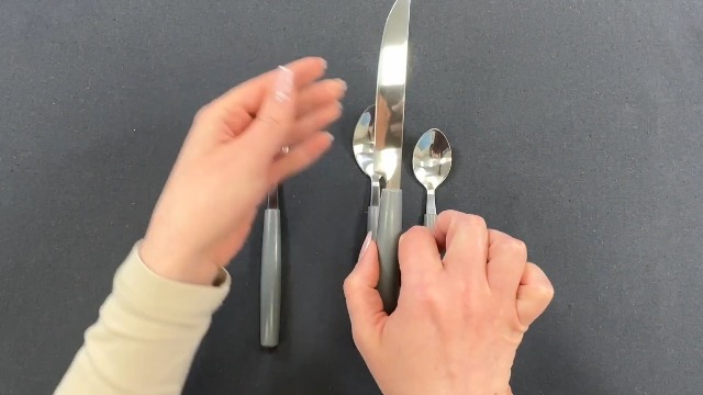 Beckmann & Rommerskirchen Valoa Cutlery Set For 4 People, 16 Pieces, Yellow, Dishwasher Safe, High Gloss Polished, Cutlery Set: 4 X Knife, Fork, Tablespoon, Coffee Spoon - View #6