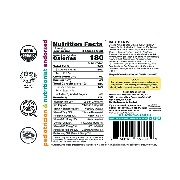 2-Pack-Else-Plant-Based-Complete-Nutrition-Formula-for-Toddlers-12-mo-22-Oz-Dairy-Free-Soy-Free-Corn-Syrup-Free-Gluten-Free-Non-GMO-All-Natural-Vitamins-and-Minerals-for-Vegan-Organic (2-Pack) Else Plant-Based Complete Nutrition Drink for Toddlers, 22 Oz., Dairy-Free, Soy-Free, Corn-Syrup Free, Gluten-Free, Non-GMO, Whole plants Ingredients, Vitamins and Minerals for 12 mo.+, Vegan, Organic