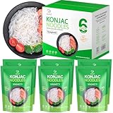 Soeos Konjac Noodles, Spaghetti Pasta, 8.8 oz (250g)*6 Pack, Low Calorie, Low Carb, Keto and Paleo Friendly Shirataki Noodle, Gluten-Free, Fat Free, Sugar Free, Vegan