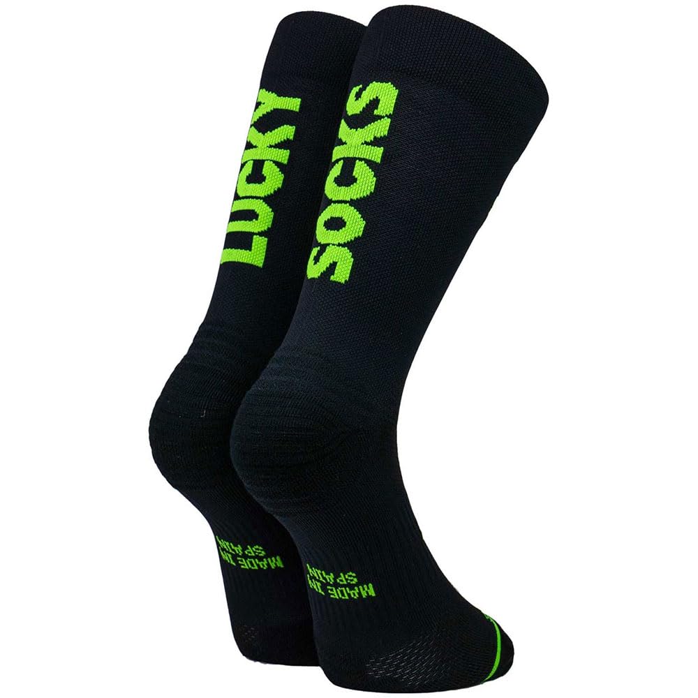 Sporcks Unisex Black/White Lucky Socks Eu 44-46