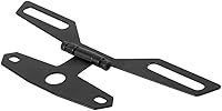 Vista 8 de Soporte de placa abatible ajustable universal - Soporte de luz trasera para motocicleta ATV
