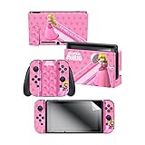 Controller Gear Nintendo Switch Skin & Screen Protector Set, Officially Licensed By Nintendo - Super Mario 