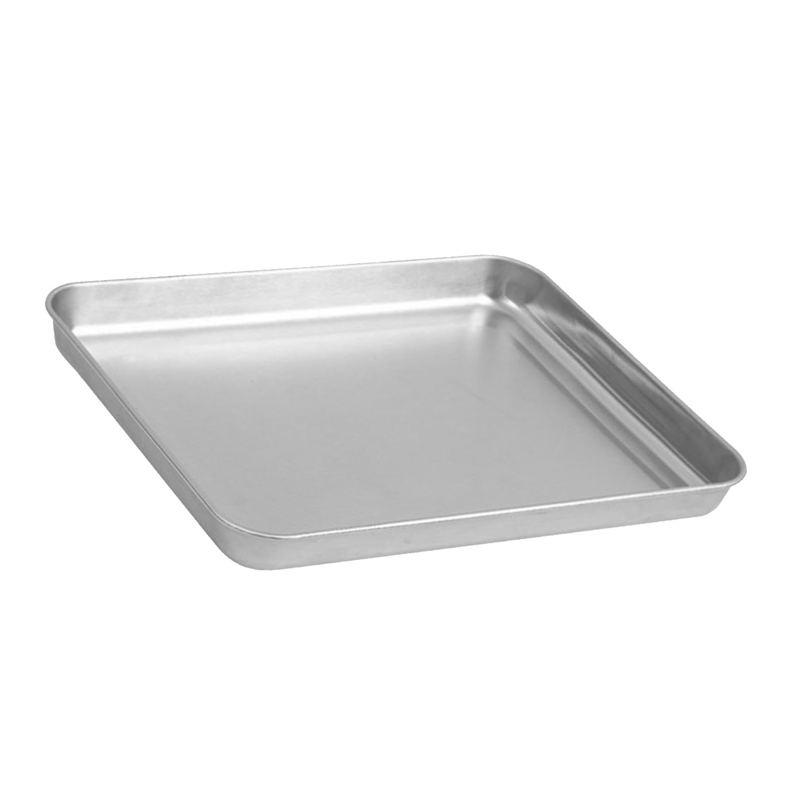 Tissting Plateau a Pain en Acier Inoxydable Plateau de Rôtissage Rectangulaire Plateau de Barbecue Épaissi pour La Cuisson du Four, Barbecue et Rôtissage (Grand)