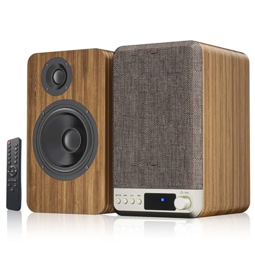 3.5″ Powered Bookshelf Speakers for Turntable, Active Record Player Speakers Wired 3.5mm Aux RCA Input, BT 5.4, USB Powered, Surround Sound 2.0 Home Stereo Speakers Pair for Computer PC Monitor Gaming - Les Beatles, Paul McCartney, John Lennon, RIngo Starr, George Harrison 3.5" Powered Bookshelf Speakers for Turntable, Active Record Player Speakers Wired 3.5mm Aux RCA Input, BT 5.4, USB Powered, Surround Sound 2.0 Home Stereo Speakers Pair for Computer PC Monitor Gaming