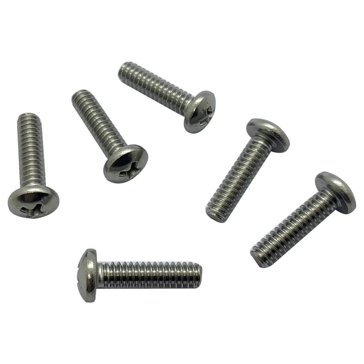 Amazon.co.jp: メロウストア ネジ 20mm 6個 ステンレス製 ボルト