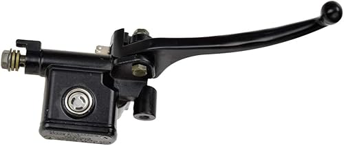 Miniatura 6 de HIAORS Bomba de palanca de cilindro maestro de freno delantero derecho con agujero de espejo de 0.315 in para GY6 50cc 125cc 150cc 250cc Peace Wolf