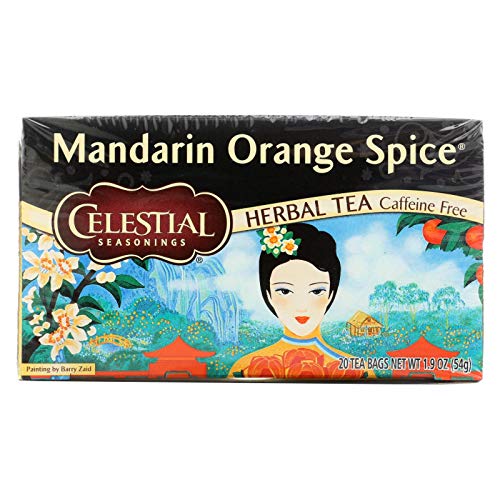 Image of Celestial Seasonings Mandarin Orange Spice Herb Tea, 20 bags
