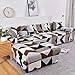 Produktbild ASCV L-förmige Abdeckung Ecksofa Schonbezug Elastische Sofabezug für Wohnzimmer Stretch Couch Bezug 1/2/3/4 Sitz A24 2-Sitzer