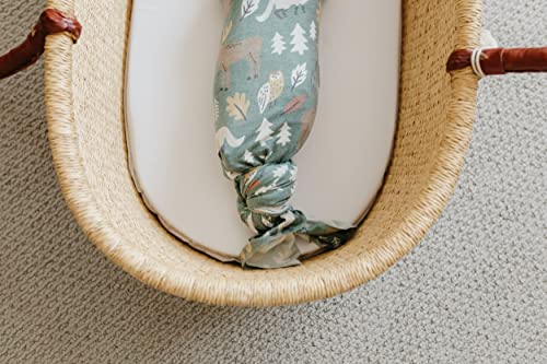 Image of Copper Pearl Swaddle Blankets for Newborns | Soft Stretchy Receiving Blankets for Boys and Girls | Large 46 x 46 Inch Baby Blankets | Lightweight and Breathable Swaddles | Atwood