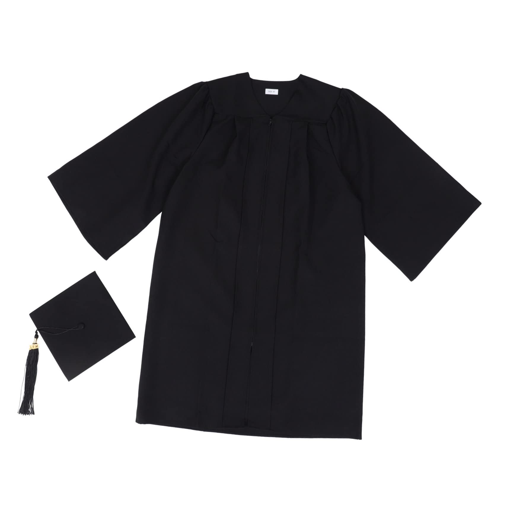 Callaron2pcs Set American Graduation Dress Black Graduation Cap Black  Formal | Desertcart Gambia