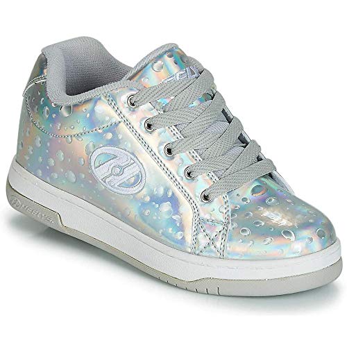 Heelys Split (He100595), Zapatillas de Skateboarding Unisex Adulto, Multicolor (Silver Hologram/Water Drop 000), 40.5 EU