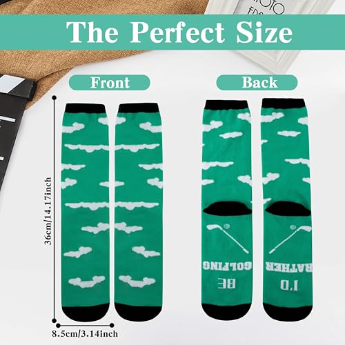Golf Socks for Men Mens Golf Socks Women Funny Socks Fun Socks Novelty Socks Gag Gifts Stocking Stuffers Cool Gifts for Golfers For Men Gifts for Him Her Wife Boyfriend Son Men Boyfriend Husband Dad3