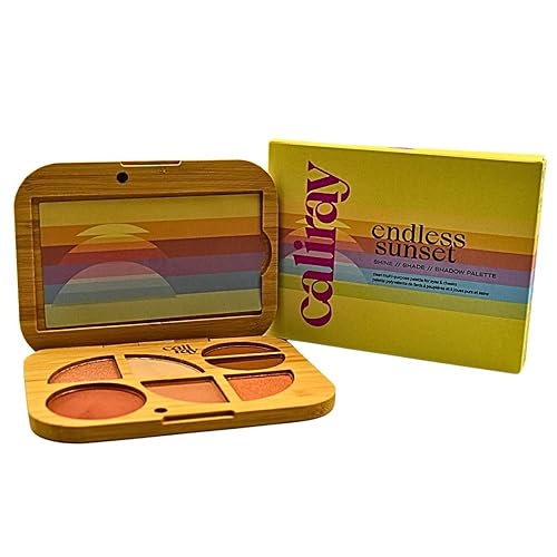 caliray Paleta sin talco para rostro y sombra de ojos Endless Sunset