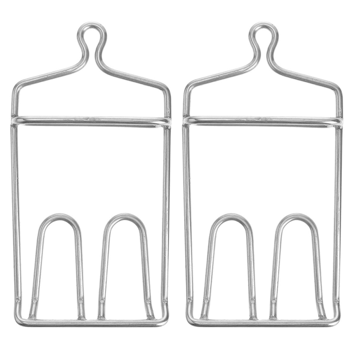 Homoyoyo Ganci per Appendere Pollame 2 Pezzi in Acciaio Inossidabile per Carne Resistenti e Facili da Inserire per Macellazione e Cucina