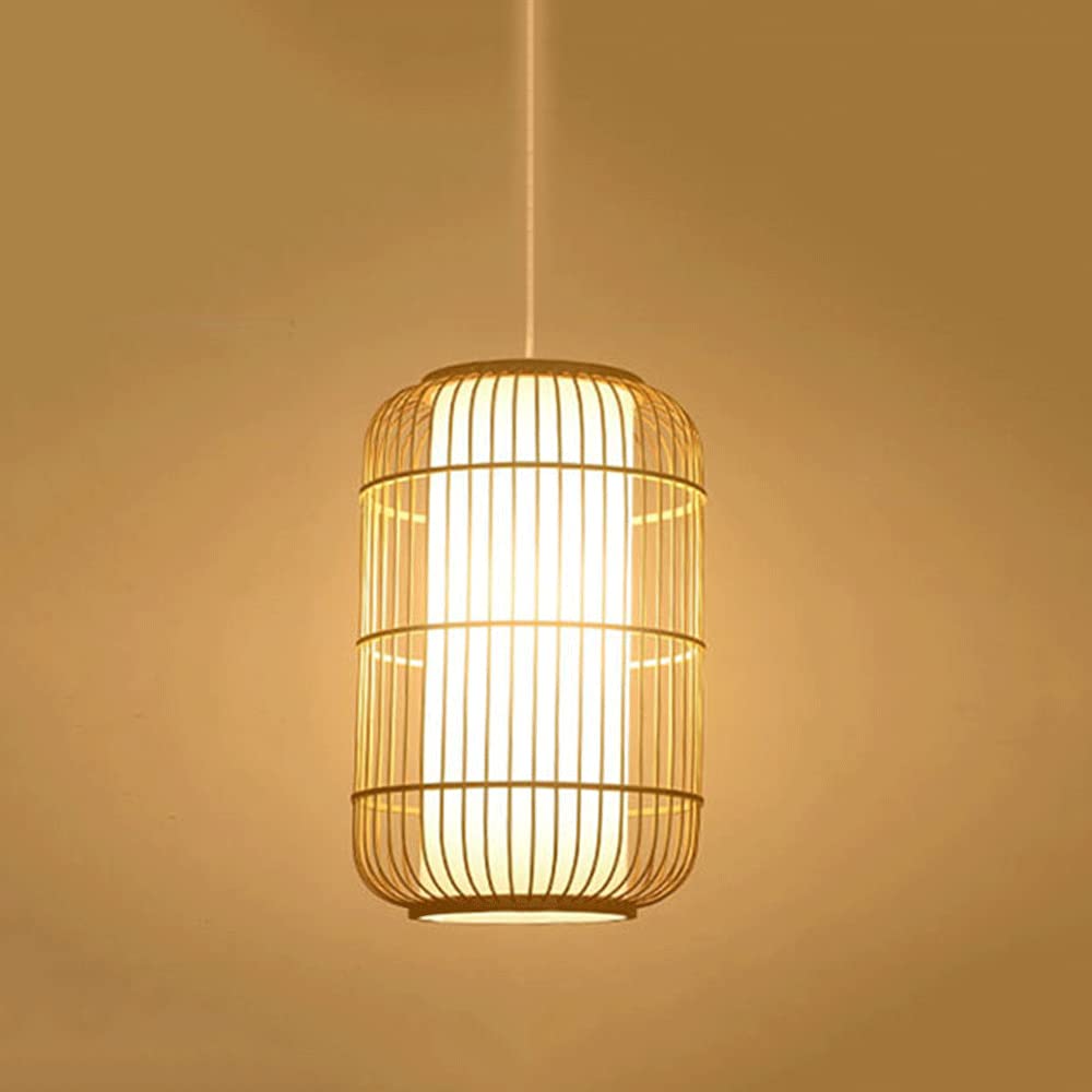 Candelabro de bambú para solucionar techos fríos y crear ambientes cálidos