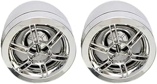 سماعة رأس دائرية جود مورنينج للموتوسيكلات، طقم سماعات للرأس 6.35 سم - فضي، سلكي، ترو لاسلكية