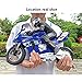 HJLXMF RC Motorbike 14IN, 360° Fancy Stunt RC Motorbike, 2.4G Wireless Remote Control Racing Motorcycle, Adapt to A Variety of Terrains, Equipped with A Rider Uniwheel Balance Stunt RC Motorcycle