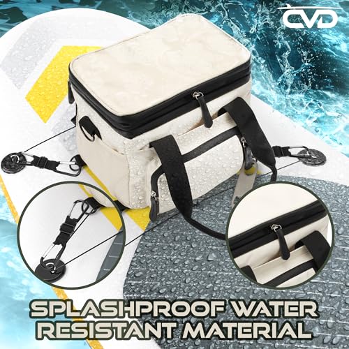 Image of CAMPERVAN DAN Paddle Board Cooler 11 inchx8 inch - Multifunctional Kayak Cooler, SUP Board Bag, Paddleboard Deck Bag - Large Capacity Waterproof Cooler for Paddle Board