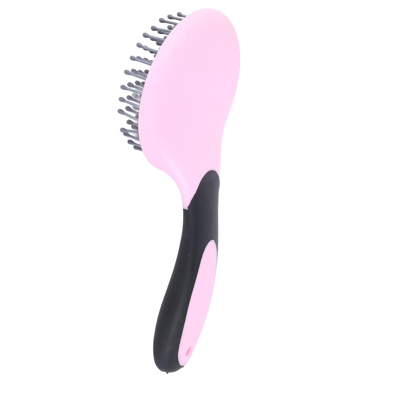 Horse Hair Comb for Grooming & Massage - Comfortable Brush for Horses, Dogs, Cats & Long Haired Pets - Round Tip Massage - Plastic Material - Easy to Use