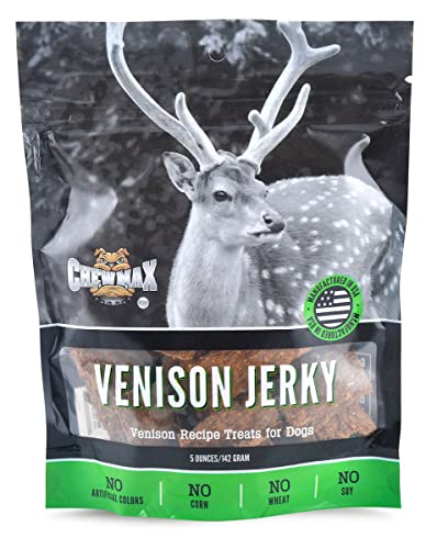 Venison Jerky Canine Treats for Canine | Rawhidefree Made in Usa | Wholesome Lengthylasting  Nice Tasting Deal with | No Synthetic Colours Satisfies Canines Urge to Chew 5 Oz  Cucciolini Doodles Venison jerky canine treats for canine | rawhide free made in usa | wholesome lengthy lasting  nice tasting deal with | no synthetic colours satisfies canines urge to chew 5 oz   cucciolini doodles