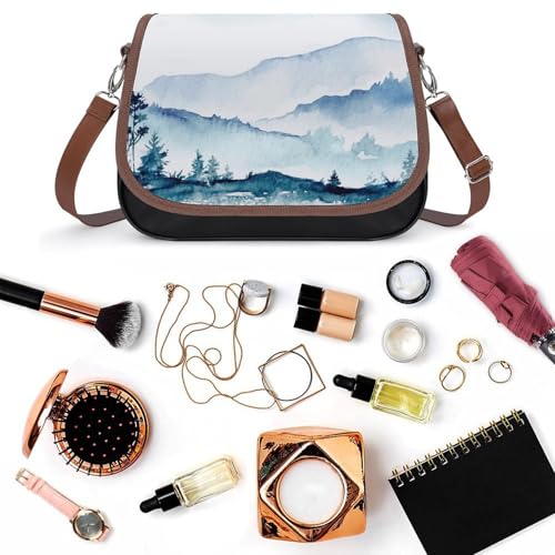 Sac messager imperméable paysage montagnes protège vos affaires - 6