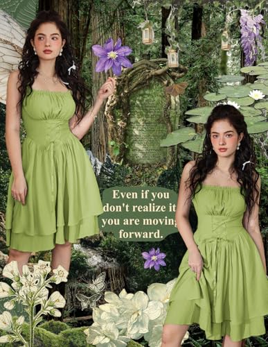 Image of Scarlet Darkness Corset Mini Sundress Chiffon Homecoming Dress for Women